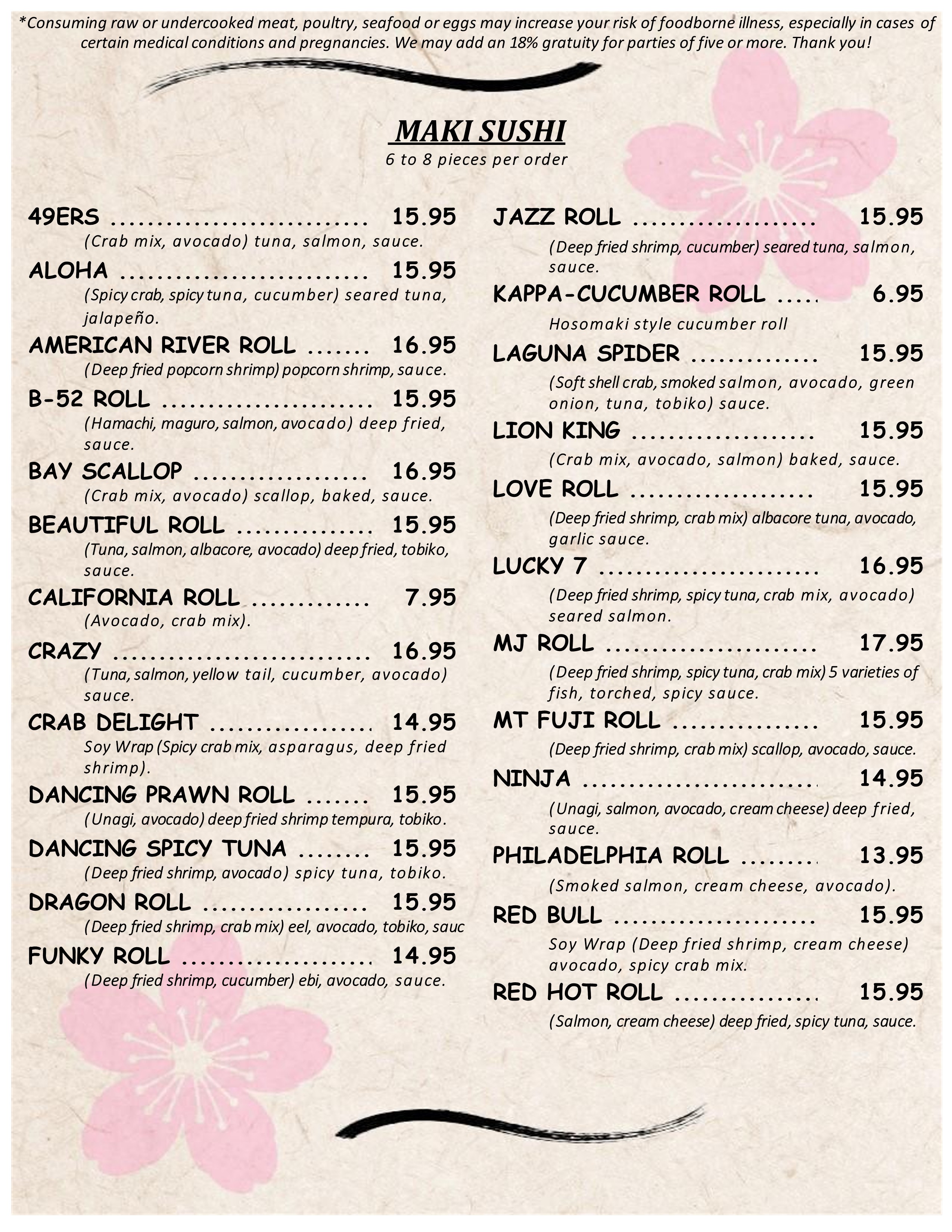 Tokyo Dori Sushi and Grill - Tasty Japanese restaurant